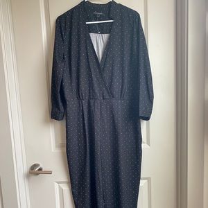 Polka Dot Belted jumpsuit